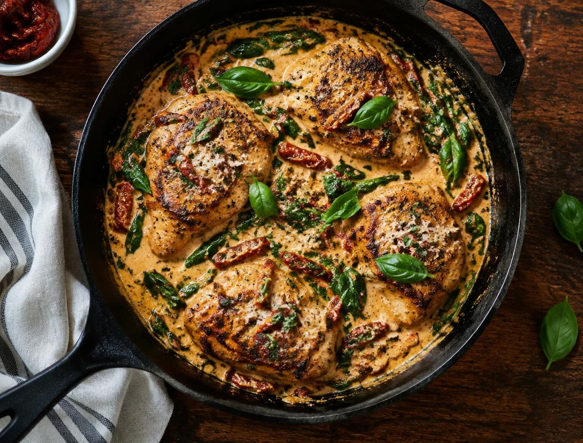 Sun-Dried Tomato Marry Me Chicken